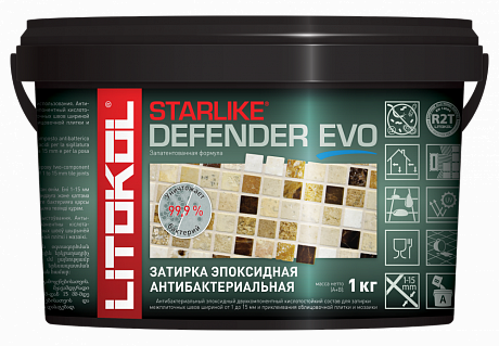 Эпоксидная затирка STARLIKE DEFENDER EVO